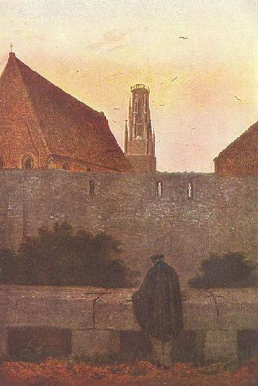 Caspar David Friedrich By the townwall